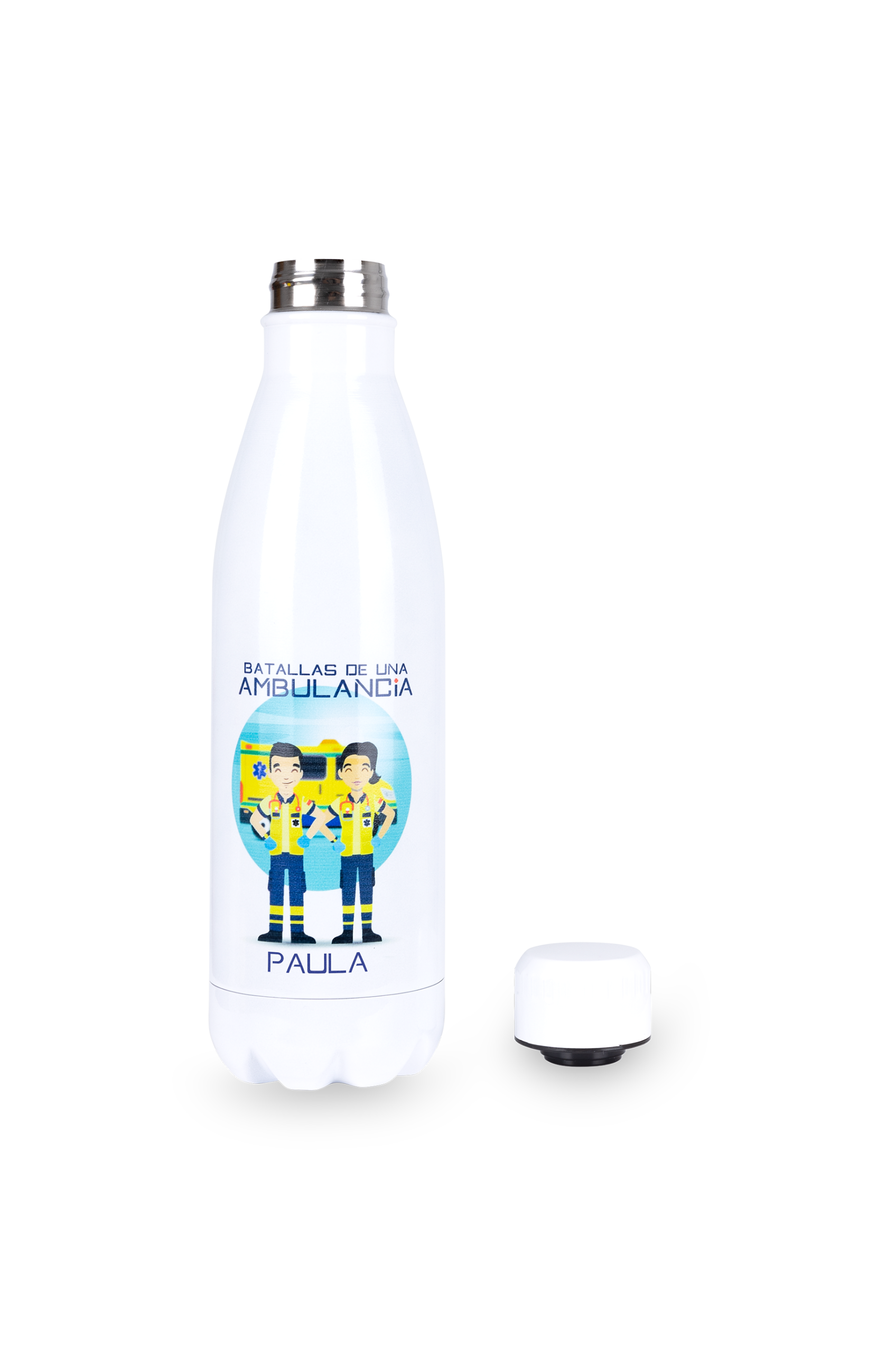 Enfermania Batallas gourde inox 700 ml personnalisée