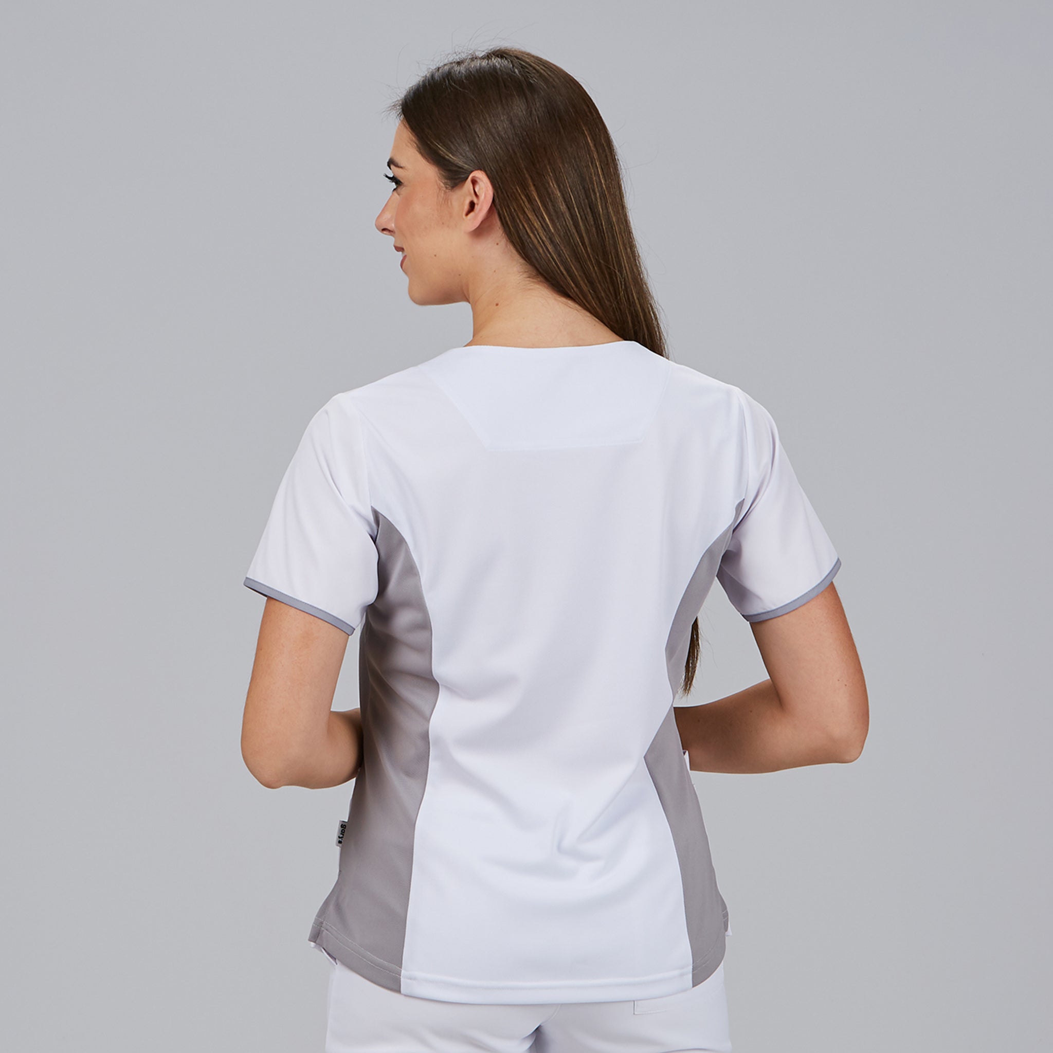 Gary's Cleo blouse médicale femme col V bleu clair