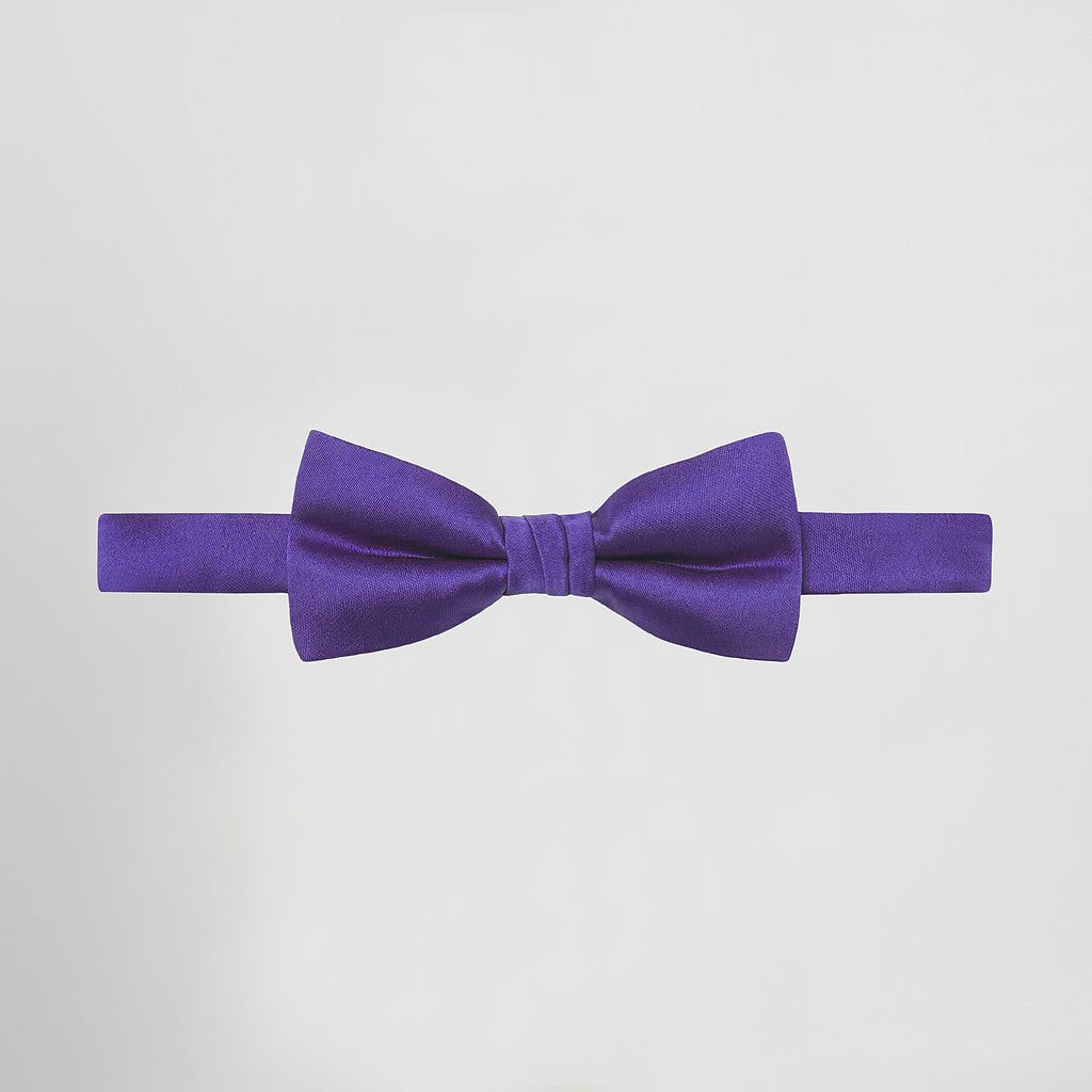 Noeud papillon Gary's satin noir réglable TU