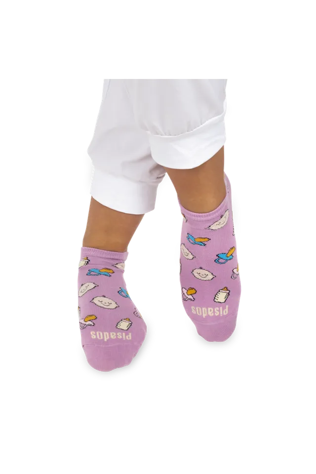 Enfermania Pediatría socquettes coton Lavande 36-40