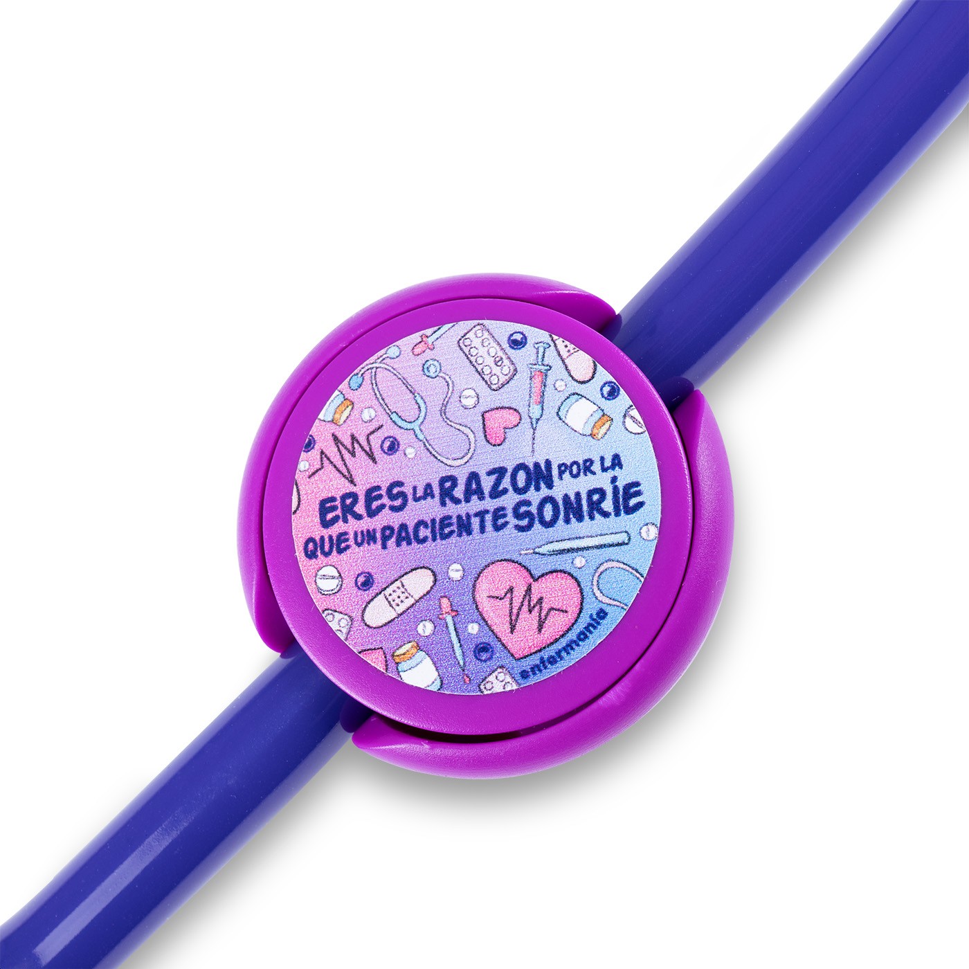 Enfermania Accesorios identificateur stéthoscope rose