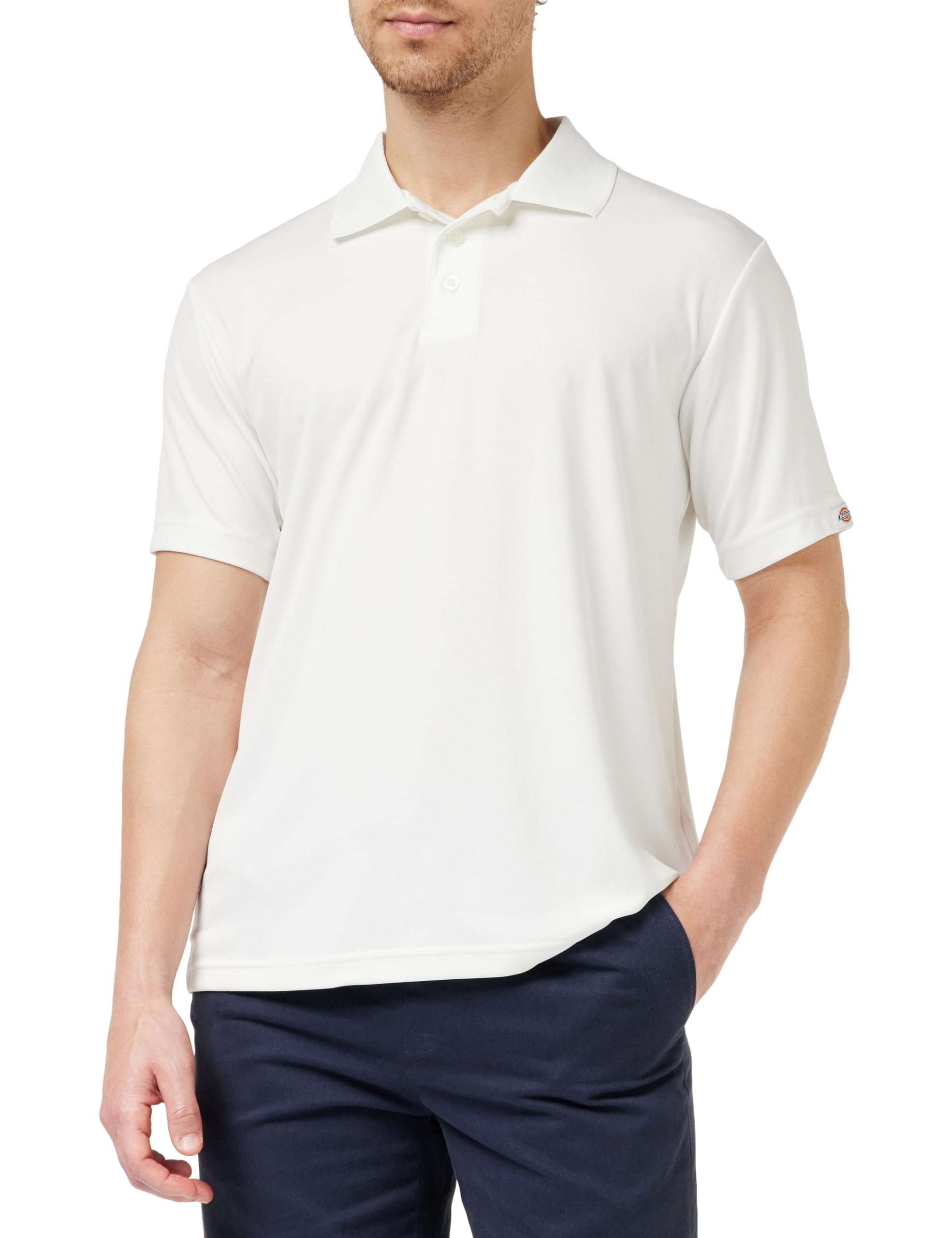 Dickies polo travail homme bleu marine M manches courtes