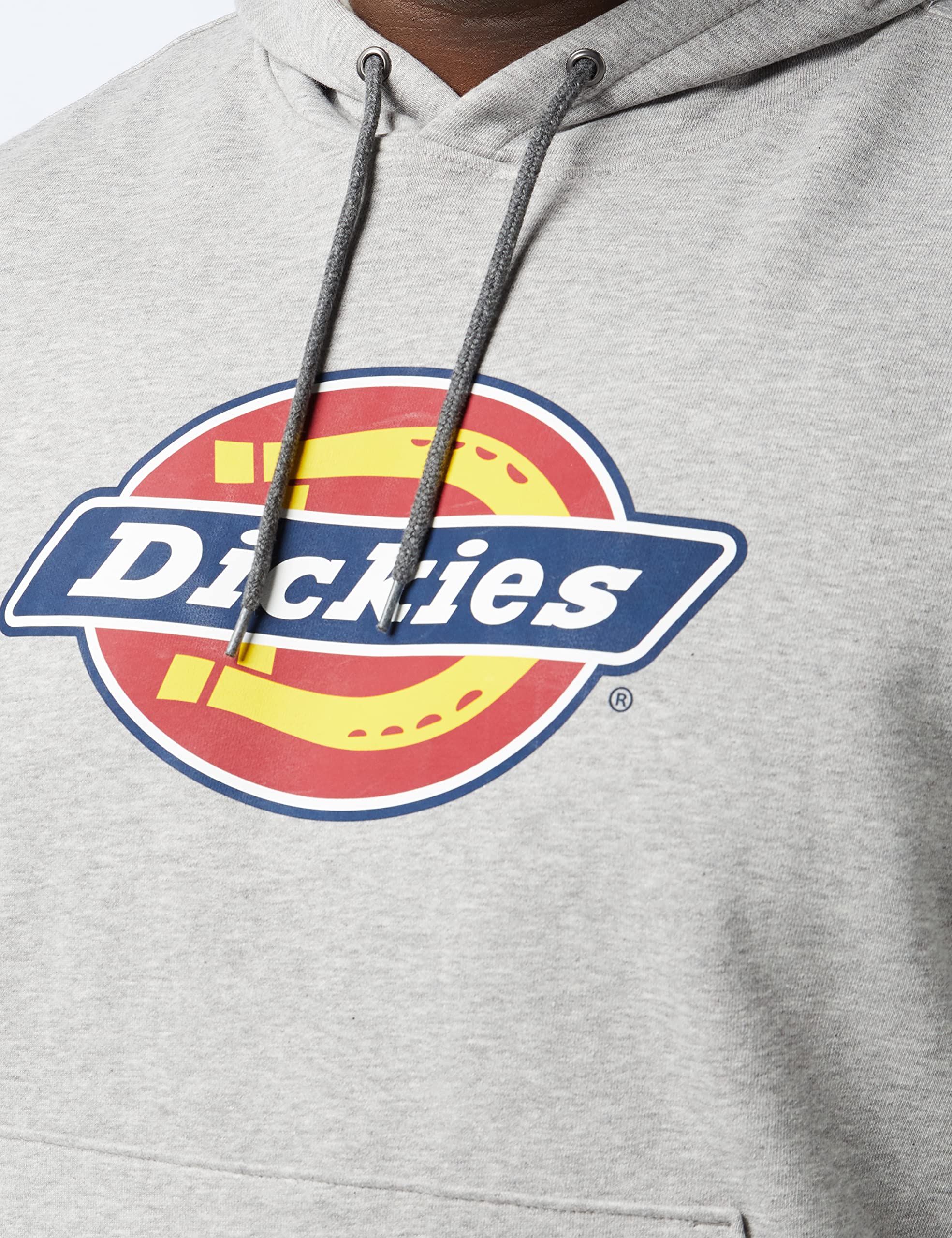 Dickies Front Logo sweat capuche homme gris XXL polaire