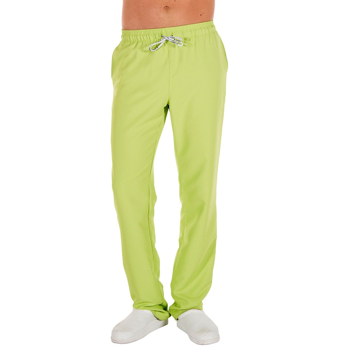Enfermania pantalon médical microfibre unisexe blanc