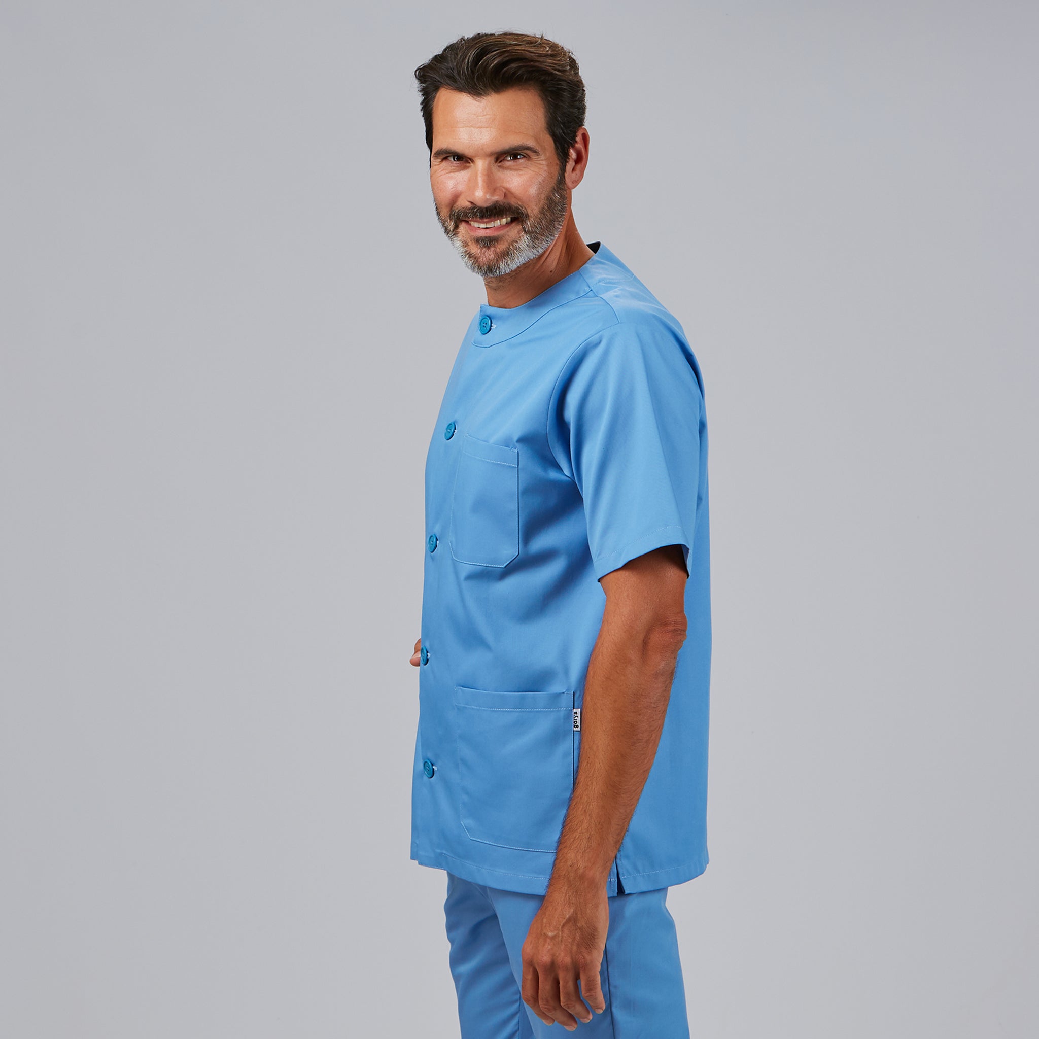 Gary's Blouse Médicale Boutons Blanche Taille M Unisexe