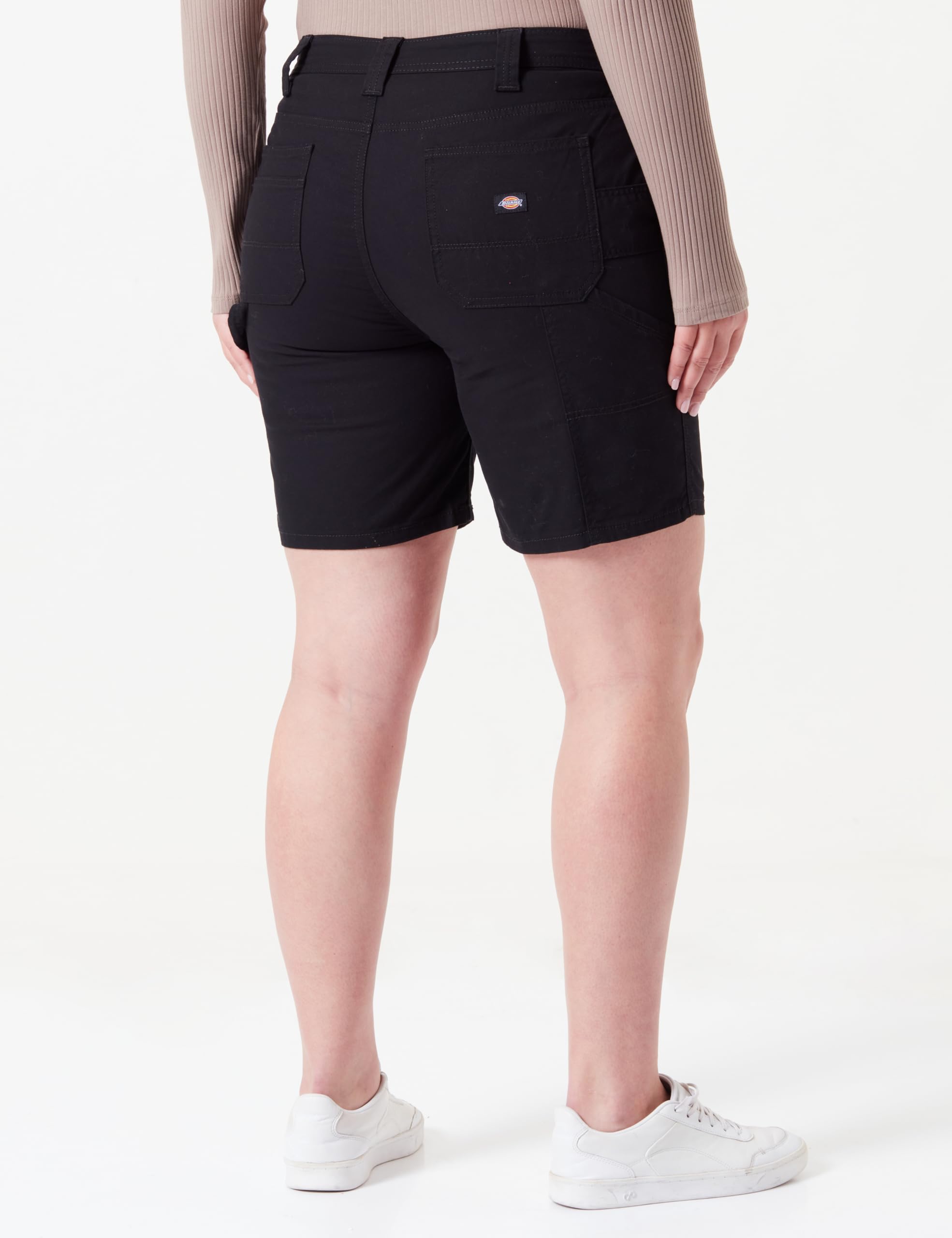 Dickies Carpenter Duck Short Femme Noir 32W Toile