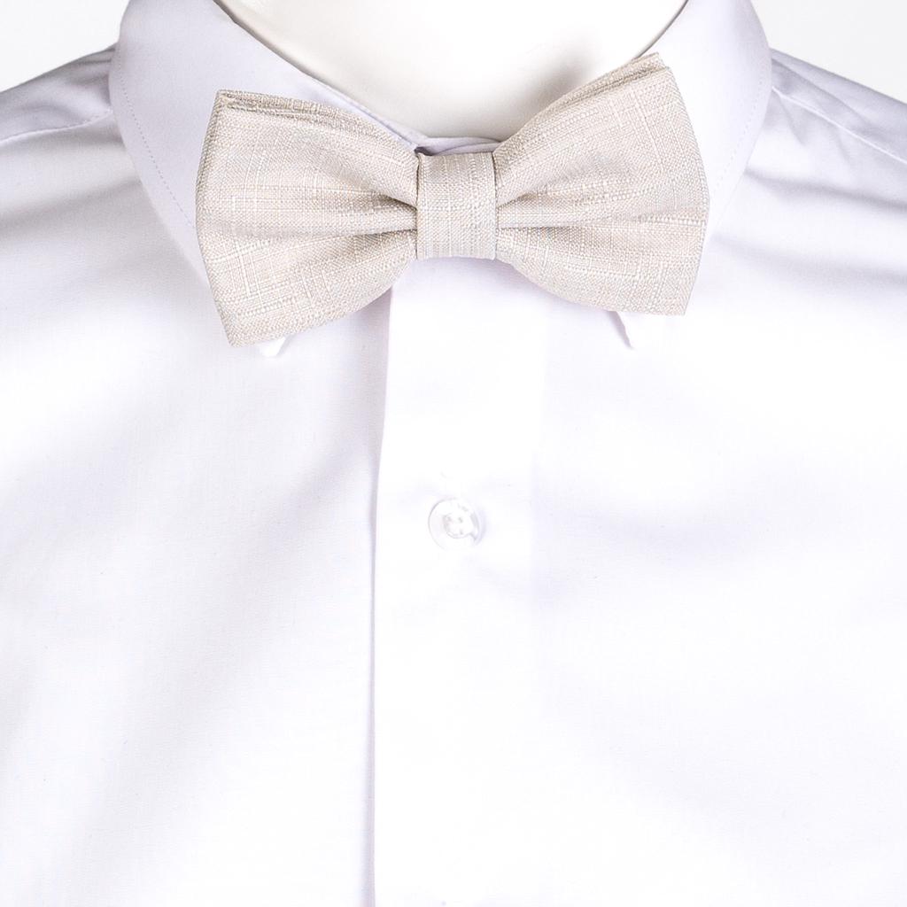 GARY'S Nœud papillon noir coton clip uniforme serveur