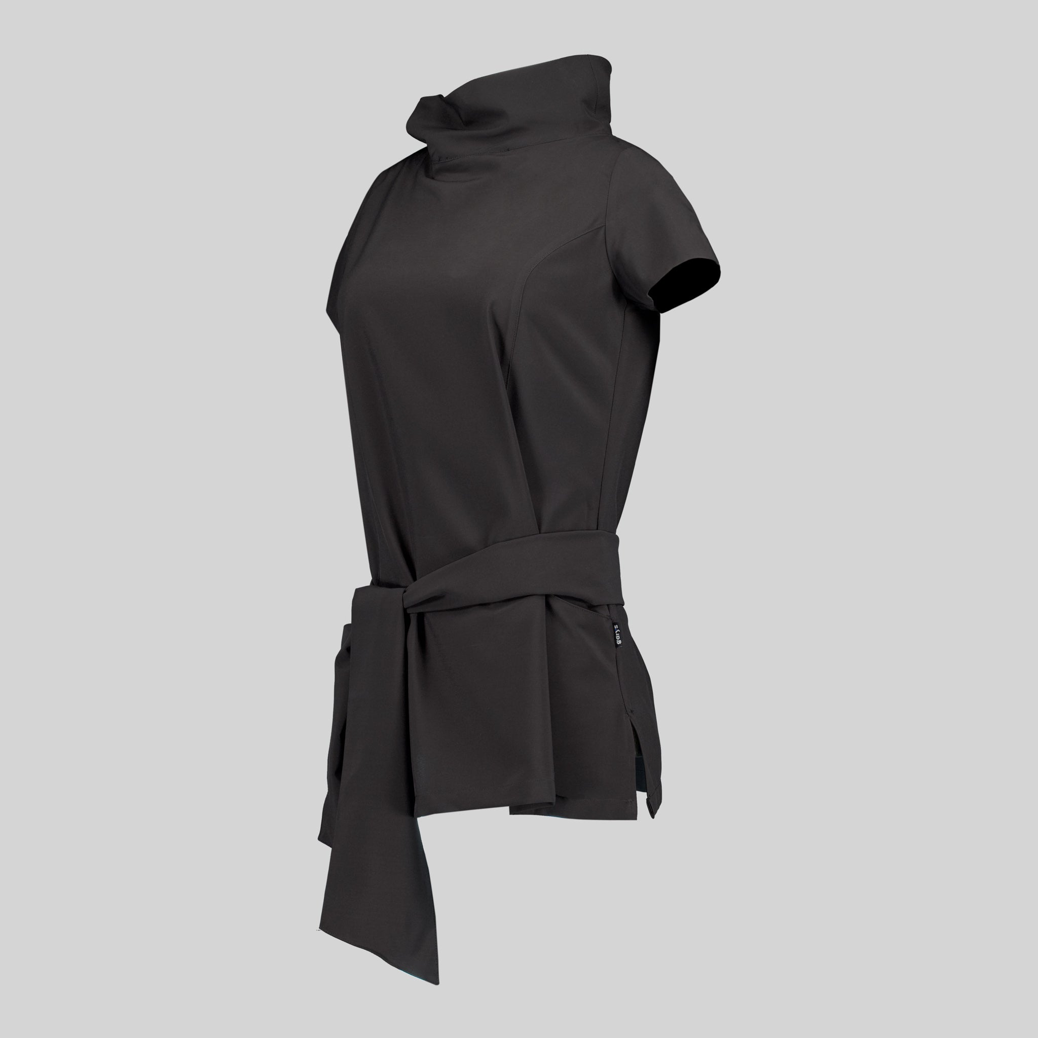 Gary's Saona blouse femme noir XS stretch col bateau