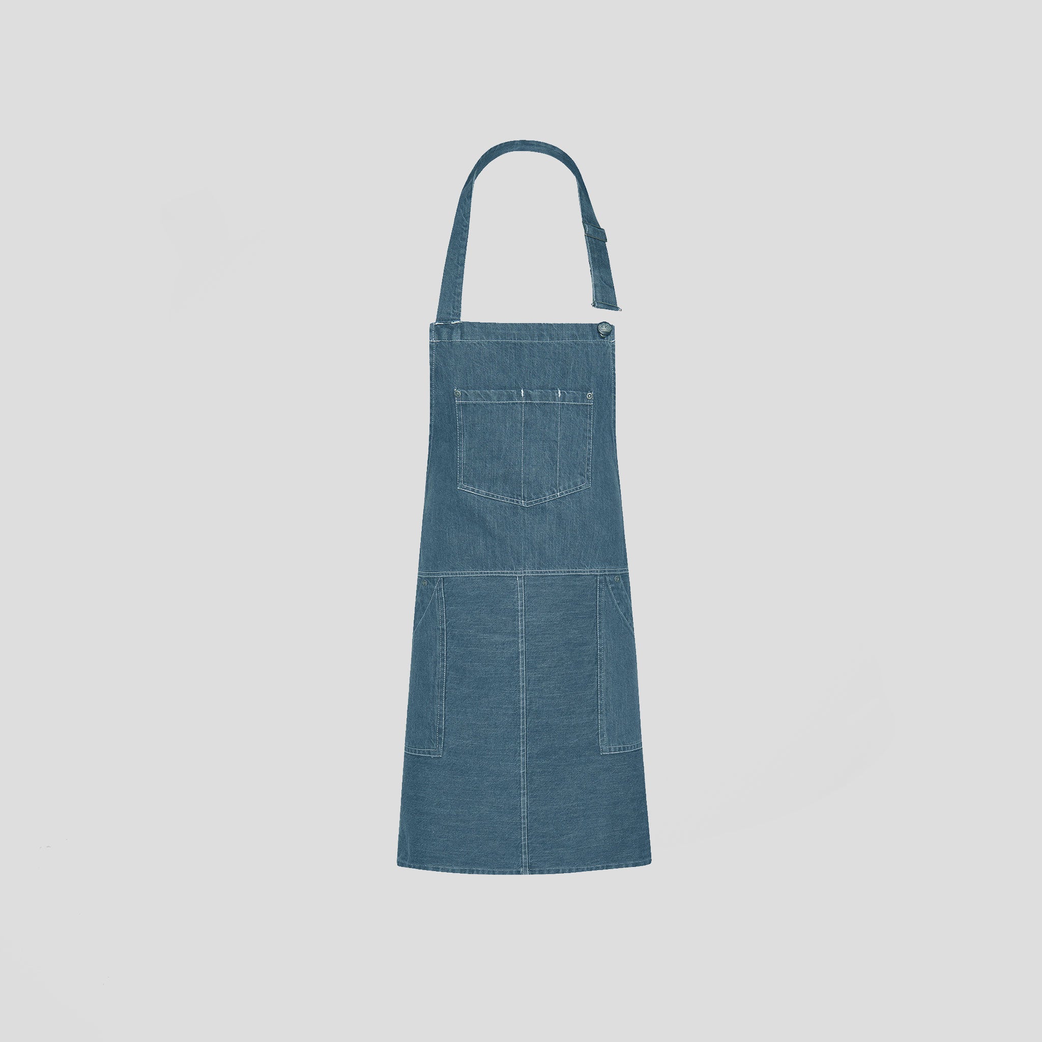 GARY'S Juha tablier bavette denim 68x77 noir